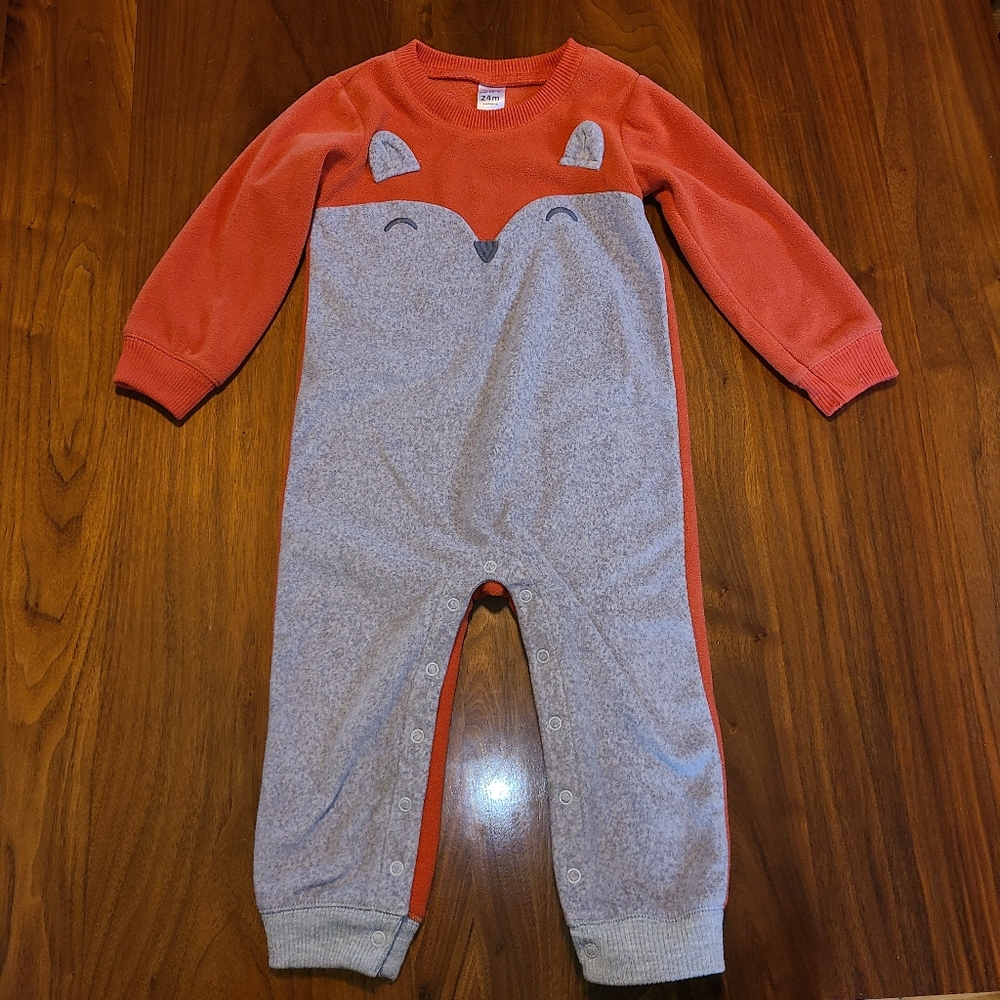 Carters fleece one piece